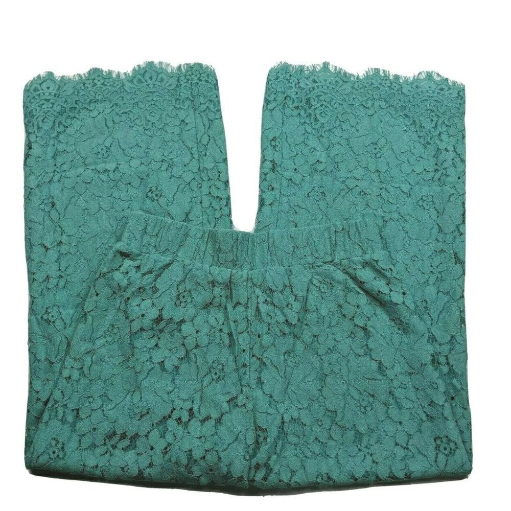 Isaac Mizrahi Floral Lace Culotte Pants XXS
